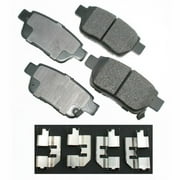 Akebono PRO-ACT Ultra-Premium Brake Pad Set, Ceramic Fits select: 2006-2014 HONDA RIDGELINE, 2009-2014 ACURA TL
