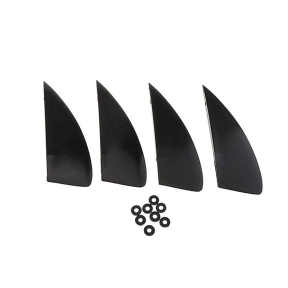 PVC Fly Kite Surfing Board Fins Inflatable Boat Shark Fins Safe Water Separator for Kiteboarding, Longboard, Paddleboard
