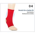 thumbnail image 3 of Ankle Brace Compression Sleeve, Anti Slip Breathable Plantar Fasciitis Sock Relieving Achilles Tendonitis, Ankle Support Brace for Boxing , Sanda, Muay Thai, 3 of 7