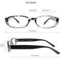 thumbnail image 3 of 5 Pairs Blue Light Blocking Glasses, Computer Reading Glasses for Women/Men, 3 of 6