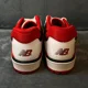 thumbnail image 5 of New Balance 550 Basketball Shoes Sneakers Size 12 White Red Leather Logo, 5 of 6