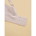 thumbnail image 6 of SHARICCA Plus Size Womens Wireless T-shirt Bra Comfort Full Coverage Seamless Jelly Bra, 6 of 6