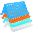 thumbnail image 7 of OUNONA Raindrops 4pcs Stand Glass Slide Holder Microscope Slide Drying Rack Lab Tools, 7 of 7
