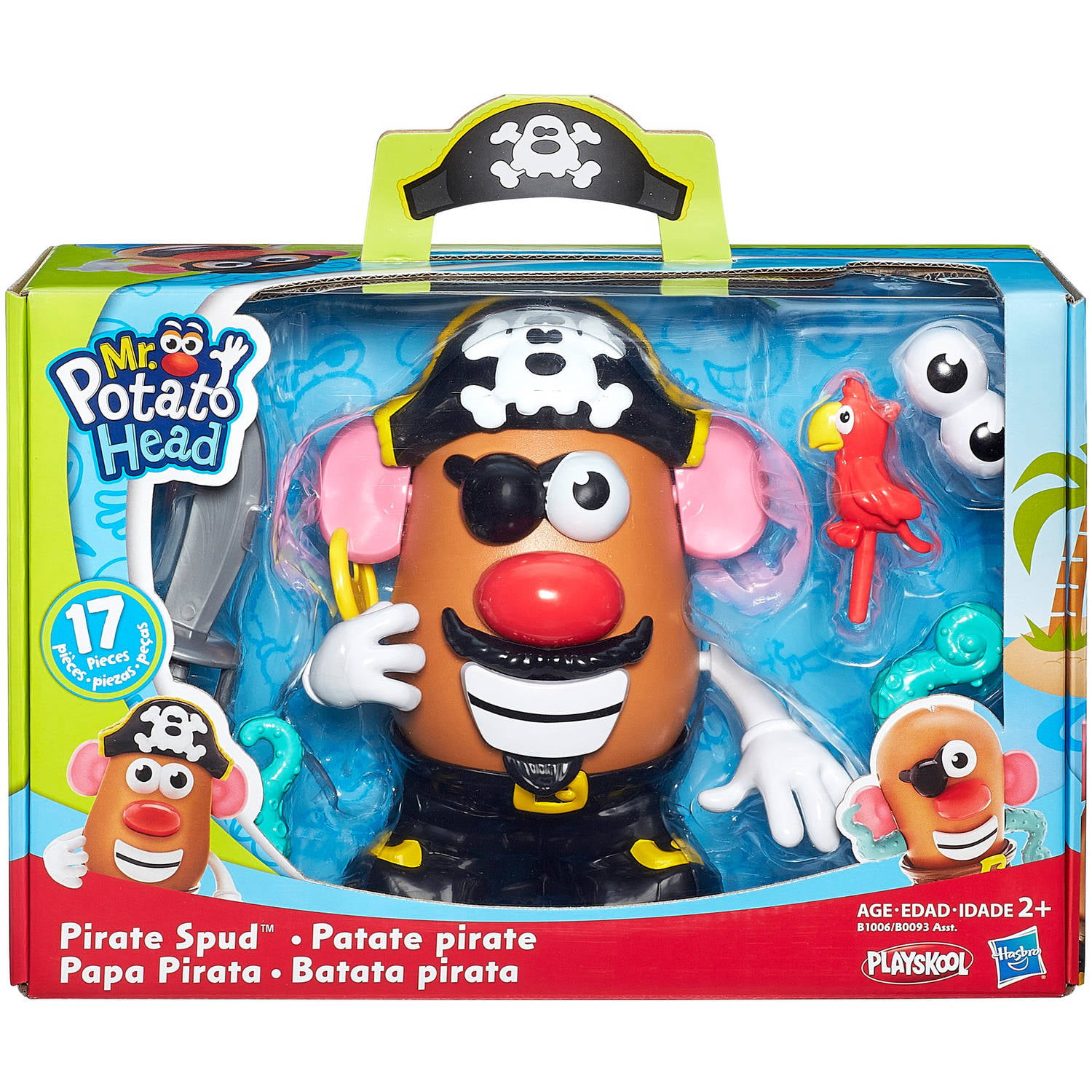 for sale online Playskool Mr Potato Head Pirate Spud Figure B1006 