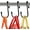 Black, variant on 16 Pack Purse Hanger for Closet,  Twist Design Bags Hanger Hooks, Large Size Closet Rod Hooks for  Purses, Handbags, Belts, Scarves, Hats,Clothes, Pans and Pots