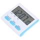thumbnail image 5 of Temporizador de cocina digital LCD eléctrico multifunción Reloj de cuenta de alarma (Azul) Likrtyny  Para estrenar, 5 of 7