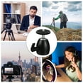thumbnail image 4 of OUNONA Adjustable Camera Tripod Head Adapter 360 Swivel 90 Tilt For Lighting Stands Selfie Sticks, 4 of 8