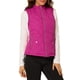 thumbnail image 1 of INSPIRE CHIC Chalecos de mujer con cuello alto, chaleco acolchado con cremallera, talla L, fucsia, 1 of 6