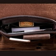 thumbnail image 4 of Bolso de hombre Bolso de cuero Bolso de hombro Bolso de negocios de cuero suave para hombre Mochila informal Bolso cruzado Bolso de hombro vertical, 4 of 4