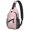 Cute, variant on Colorful Artistic Sling Backpack with Fashionable Pop Art Design, Lightweight Crossbody Bag Featuring Rainbow Gradient and Psychedelic Elements for Daily Use