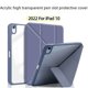 thumbnail image 1 of Adecuado para iPad10, funda protectora con ranura para lápiz, funda rígida de acrílico Air45, funda de cuero plegable con deformación Pro11, funda MINI6, 1 of 4