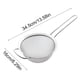 thumbnail image 2 of CaiYueKe Stainless Steel Fine Mesh Skimmer Spoon Slotted Ladle Kitchen Utensil for Frying Strainer Fat Oil Remover Soup Scoop Cooking Tool with Long Handle Durable, 2 of 9