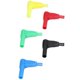 thumbnail image 4 of 10Pcs Banana Plug Safety Sealed Protection Shrouded 90 Degree DIY Self Assembly Solder Type 4mm, 4 of 5