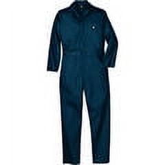 Dickies Men’s Long Sleeve Coveralls – Durable Workwear with Zipper Front, Multiple Pockets & Stain-Resistant Fabric for All-Day Comfort