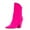 Fuchsia, variant on XYD Women Closed Pointed Toe Pull On Ankle Boots Chunky Stacked Heel Short Bootie Winter Warm Party Casual Shoes Size 10.5 Fuchsia