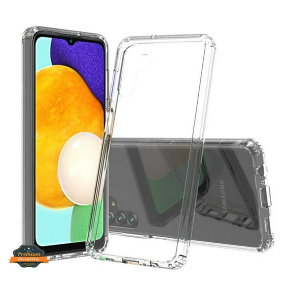 For Samsung Galaxy A04S Crystal Clear Back Panel   TPU Bumper Hybrid Slim Hard Shockproof Defender Anti-Drop Cover ,Xpm Phone Case [ Clear ]