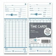 thumbnail image 3 of Time Clock Cards For Pyramid Technologies 2000/6000, Two Sides, 3.38 X 7.44, 100/pack | Bundle of 5 Packs, 3 of 3