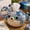 Puffer Fish, variant on 2026 New Quilted Sea Animal Tissue Box DIY Kit, Funny Complete Ocean Animal Patchwork Designs Sewing Kit for Home Bedroom Office Desk Decor, Handmade Craft Activity for Adults Beginners