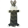 Nandog My BFF Suede Squeaker Rabbit Toy-Gray, Pk 1, Nandog Pet Gear