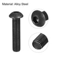 thumbnail image 4 of Uxcell M8x35mm Hex Socket Button Head Cap Bolts Screws Alloy Steel Black 10 Pack, 4 of 5