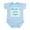 Sky Blue, variant on CafePress - Busias Little Angel Body Suit - Baby Light Bodysuit, Size Newborn - 24 Months