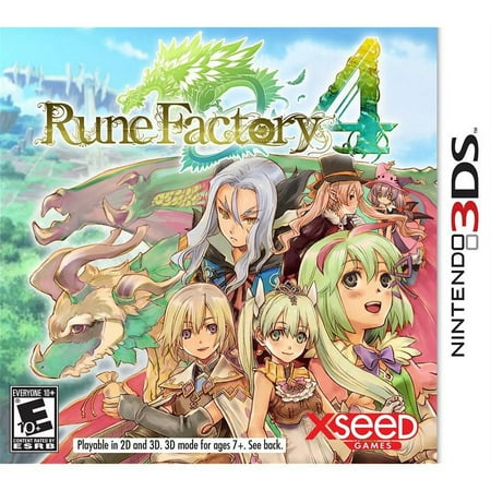 RUNE FACTORY 4 3DS ACTION