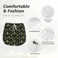 thumbnail image 6 of Lsque Tennis Rackets Printed Women's Running Shorts with Liner Pockets,Elastic Quick Dry Workout Athletic Gym Yoga Shorts,Womens High Waist Shorts-XX-Large, 6 of 9