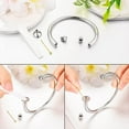 thumbnail image 6 of Crystal Urn Bracelet for Ashes Stainless Steel Cremation Bracelet with Shiny Birthstone Memorial Jewelry Ash Holder Bracelet for Women, 6 of 7
