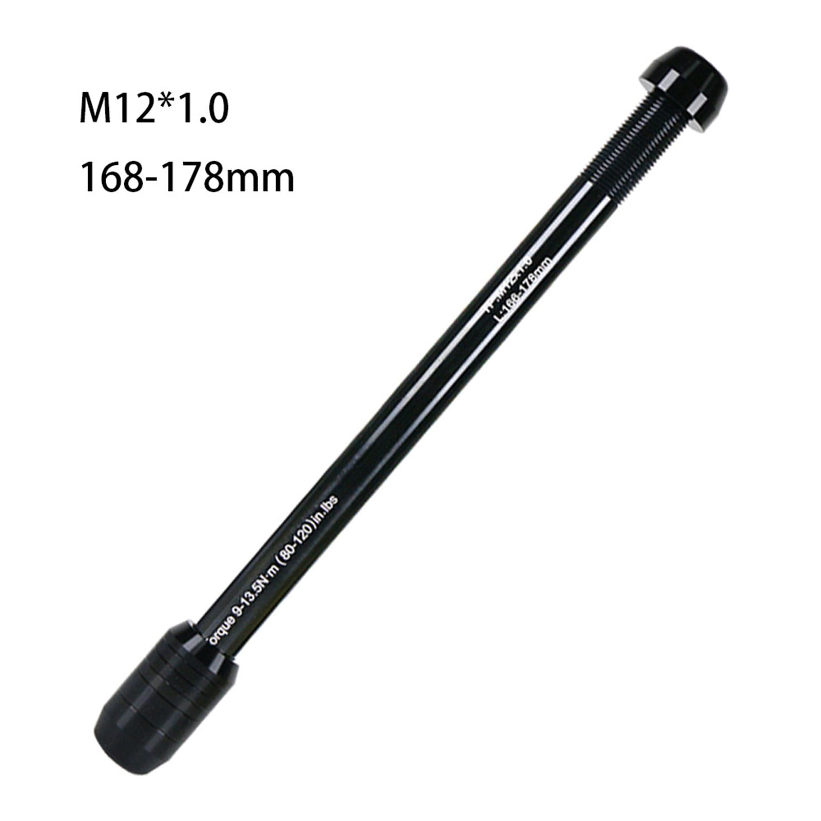 Brochette D'essieu Traversant En Aluminium Pour Vélo D'entraînement - Noir (elprico)
