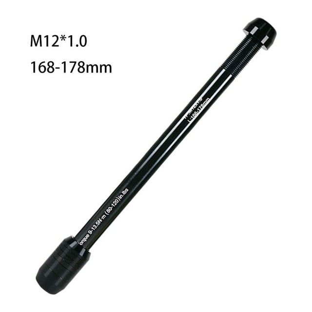 Mosiee Indoor Cycling Bike Trainer Thru Axle Skewer Aluminum Alloy With Adjustable Width Fits P1 0 P1 5 And P1 75 Rear Axles
