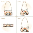 thumbnail image 7 of FORMRS Womens Shoulder Bag with Chain Strap Clutch Purse Cute Tote Handbag, Cute Rainbow, 7 of 7