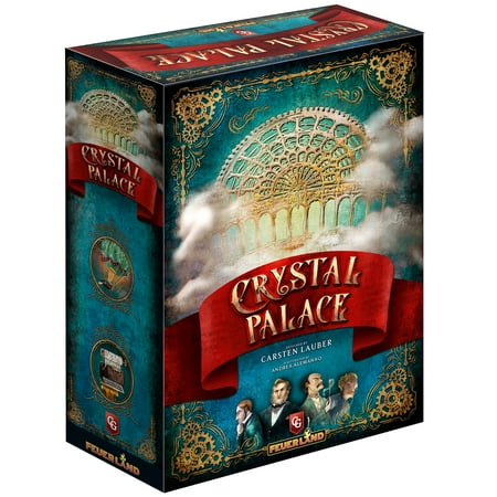 Capstone Games: Crystal Palace - Strategy Board Game, 2-5 Players, Ages 14+, 60 to 150 Min