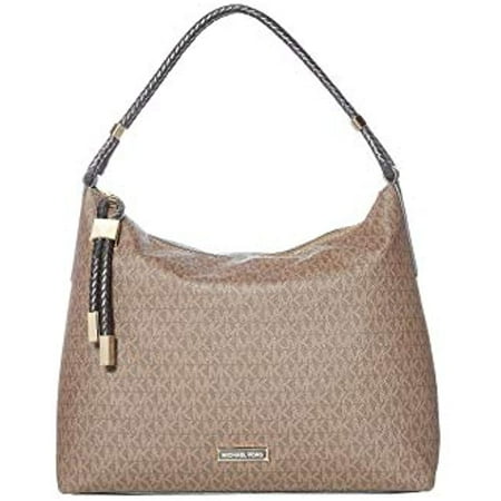 Michael Kors Lexington Ladies Large Two Tone Canvas Shoulder Bag 30T9GNDL3B-292