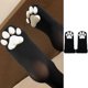 thumbnail image 3 of Calcetines antideslizantes hasta el muslo YONGSHENG para mujer y niña Kawaii, 3 of 5