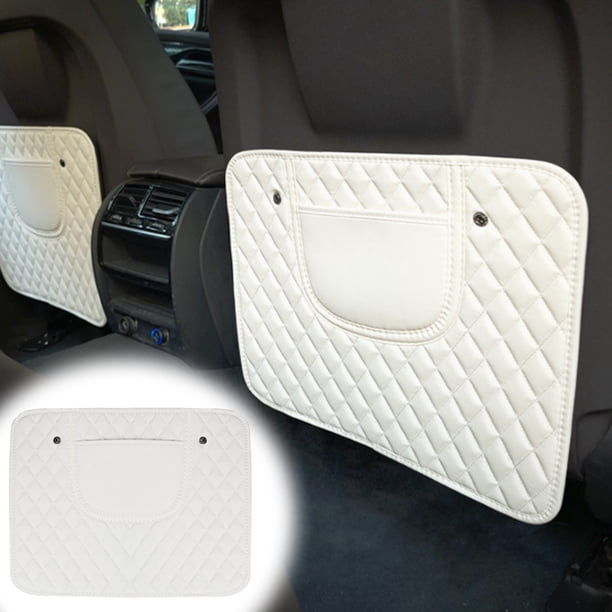Almohadilla protectora para el respaldo del asiento del automóvil, blanca, para el respaldo del asiento, almohadilla protectora general para niños, modelo de almohadilla protectora, almohadilla de pre