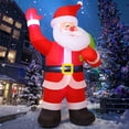thumbnail image 3 of Papá Noel hinchable COMIN de Navidad de 2,7 m con luces LED, 3 of 6
