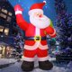 thumbnail image 3 of Papá Noel hinchable COMIN de Navidad de 2,7 m con luces LED, 3 of 6