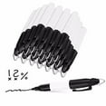 thumbnail image 2 of ZheElen 24pcs Plastic Non-toxic Permanent Markers With Cap For Smooth Writing Experience Waterproof Safe 1Set, 2 of 6