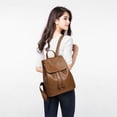 thumbnail image 7 of HuaAngel Backpack Purse for Women Leather Drawstring Anti-theft Shoulder Bag Fashion Multipurpose Travel Bag, 7 of 7
