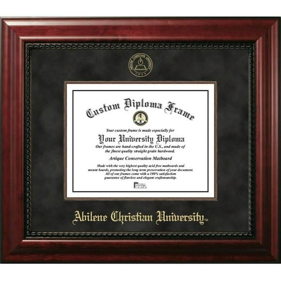 Campus Images TX969EXM-1185 8.5 x 11 in. Abilene Christian University Executive Diploma Mahogany Frame