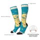 thumbnail image 4 of Fotbe World Map With Landmarks Calcetas Divertidas Estampadas para Hombre y Mujer, Calcetas de Algodón hasta la Rodilla para Caminar, Correr, Enfermería y Embarazo, 4 of 6