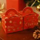 thumbnail image 4 of 12 cajas navideñas con forma de manzanas con asa, ideales para galletas, dulces y regalos. También sirven como recipientes tipo calcetín, perfectos para fiestas y decoración (Rojo/Patrón aleatorio)., 4 of 8