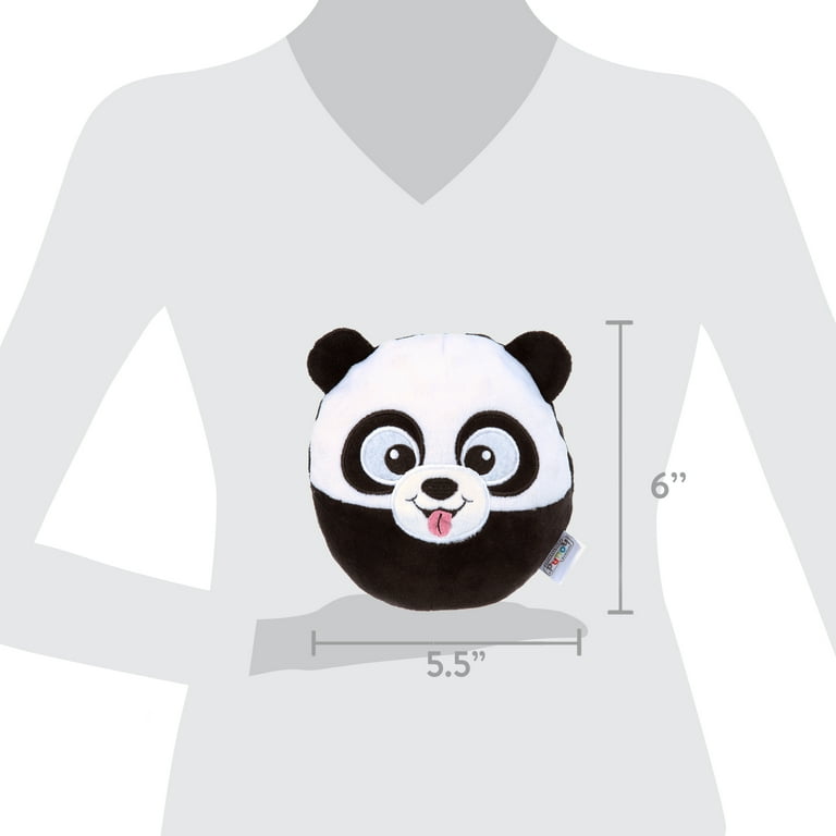 Outward Hound Plush Dog Toys, Giggly Gooberz Panda, Med
