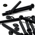 thumbnail image 4 of 10 x Black Hexagon Head Screws Polypropylene (PP) Plastic Nuts, Washers, Bolts, Hex Head, M8 x 100mm, Fastener, (5/16 x 3 13/16 in), 4 of 12