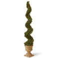thumbnail image 1 of National Tree Company 60in Spiral Plant Artificial Cedar Tree w/ Potted Urn, 1 of 4