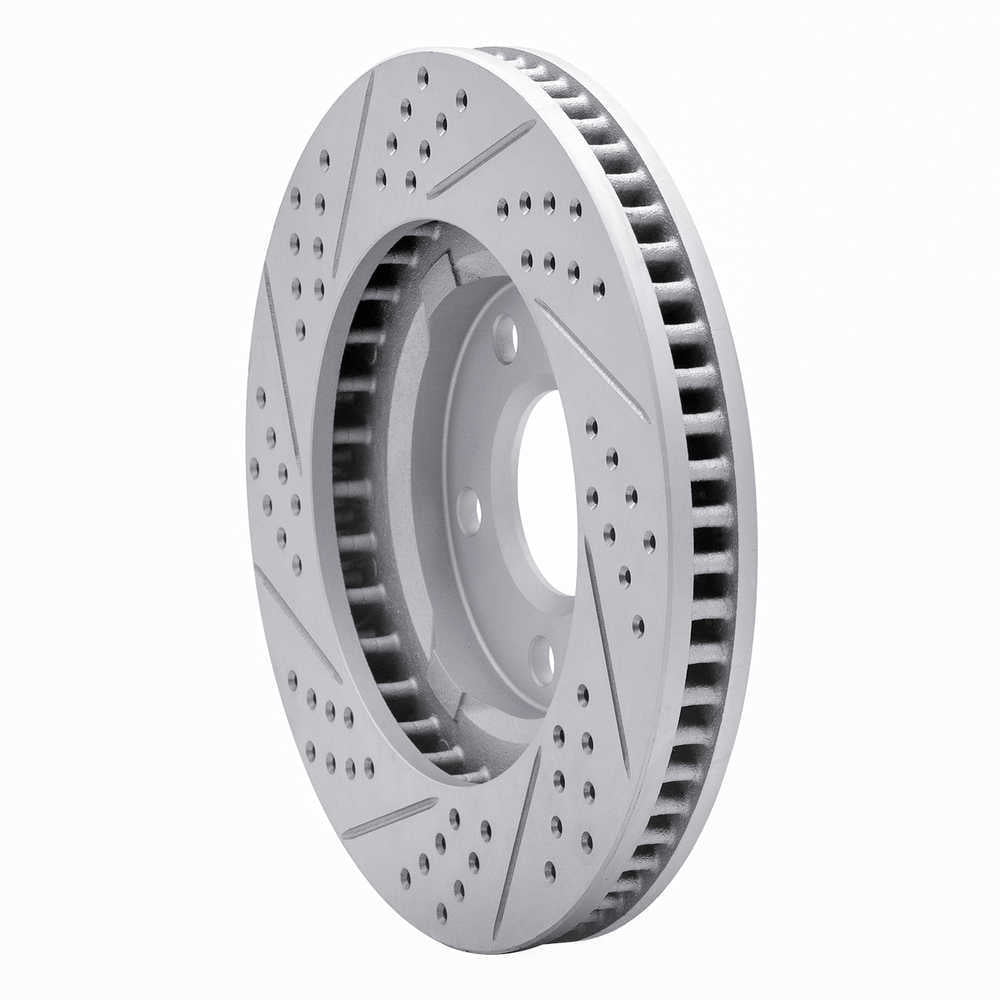Dynamic Friction Company 830-45008R DFC Geoperformance Rotor - Drilled and Slotted