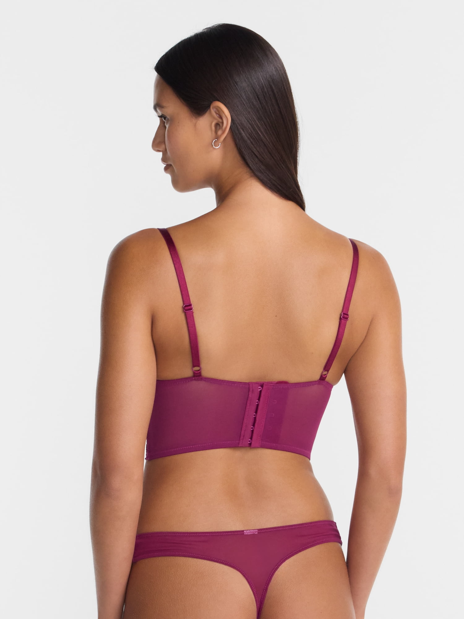 No Boundaries Women's Embroidery Lace Set, Sizes XS-XXXL