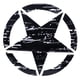 thumbnail image 1 of Pegatina para carrocería de coche de 19,7 pulgadas, decoración de estrella negra para Jeep F150 Wrangler Rubicon JK CJ TJ YJ, 1 of 9