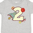 thumbnail image 4 of Inktastic 2nd Birthday Outer Space Theme Boys or Girls Toddler T-Shirt, 4 of 5
