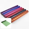 thumbnail image 1 of 1 Roll Decorative Bright Color Cellophane Wrap Roll Plastic Visual Effect Cellophane Roll for Party, 1 of 1